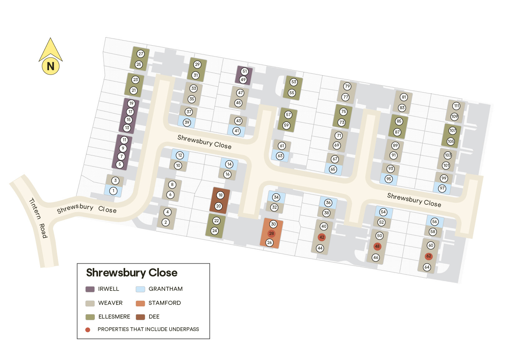 Shrewsbury Close